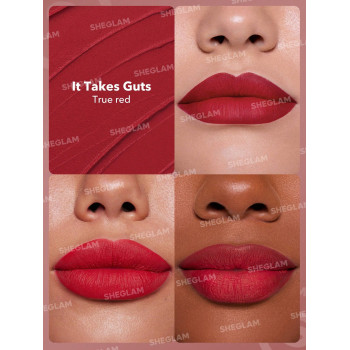 SHEGLAM Rouge à lèvres mat longue durée Dynamatte Boom - It Takes Guts - 13209925