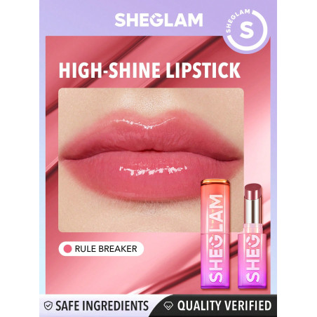 SHEGLAM Mirror Kiss High-Shine Lipstick-Rule Breaker - 29925990