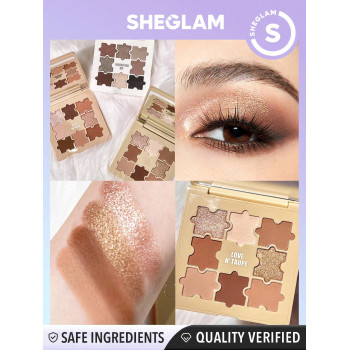 SHEGLAM Palette d'ombres à paupières Jazy Jigsaw-Love N' Taupe - 22281846