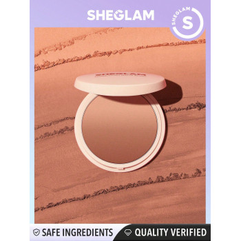 SHEGLAM Divine Flush Matte Blush-seduction Blush Powder Hautement Pigmenté Longue Durée Ne Jamais Décolorer Le Fard À Joues Naturel Léger Et Lumineux Pour Le Visage - 1929503