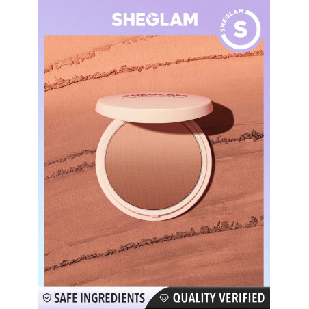 SHEGLAM Divine Flush Matte Blush-seduction Blush Powder Hautement Pigmenté Longue Durée Ne Jamais Décolorer Le Fard À Joues Naturel Léger Et Lumineux Pour Le Visage - 1929503