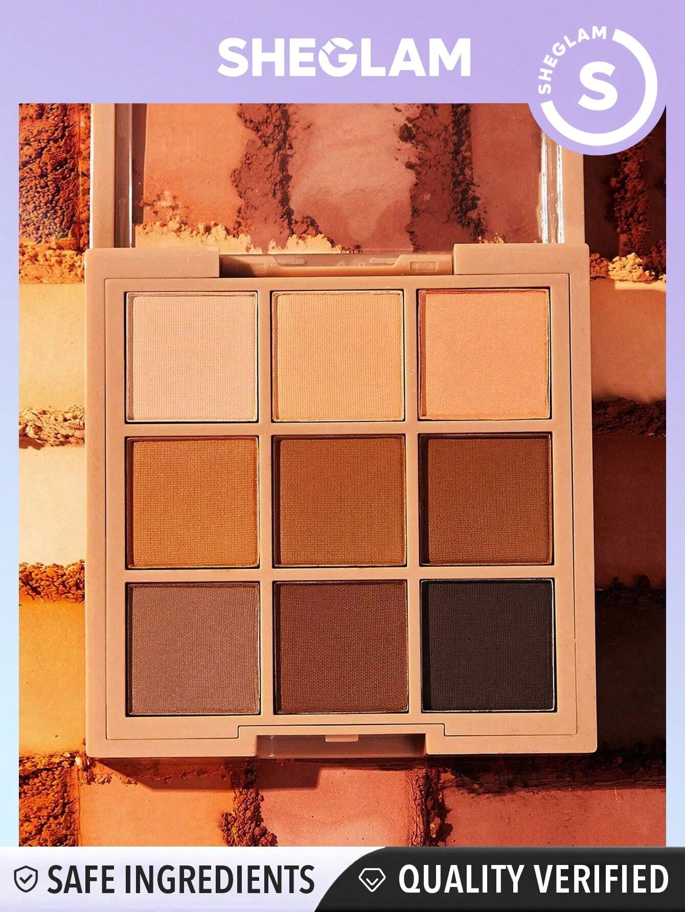 SHEGLAM Palette de Fards à paupières Nine To Fine - Nomadic - 3828441