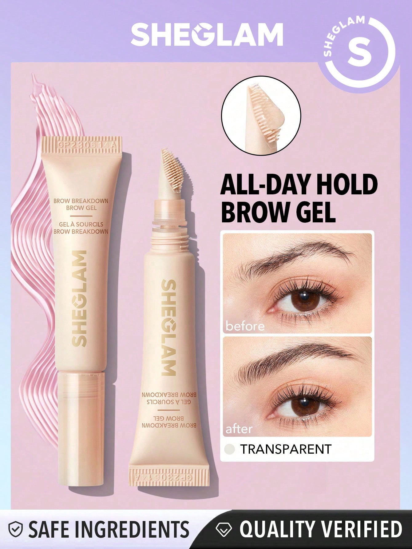 SHEGLAM Gel à sourcils Brow Breakdown - 21002876