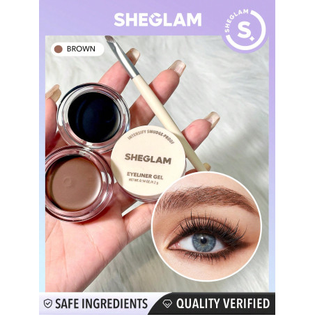 SHEGLAM Intensifier Le Gel Eye-Liner Anti-Taches-Brown - 25540368