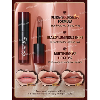 SHEGLAM Gloss à lèvres nourrissant Ember Rose Immortal Love-Amor - 27919512