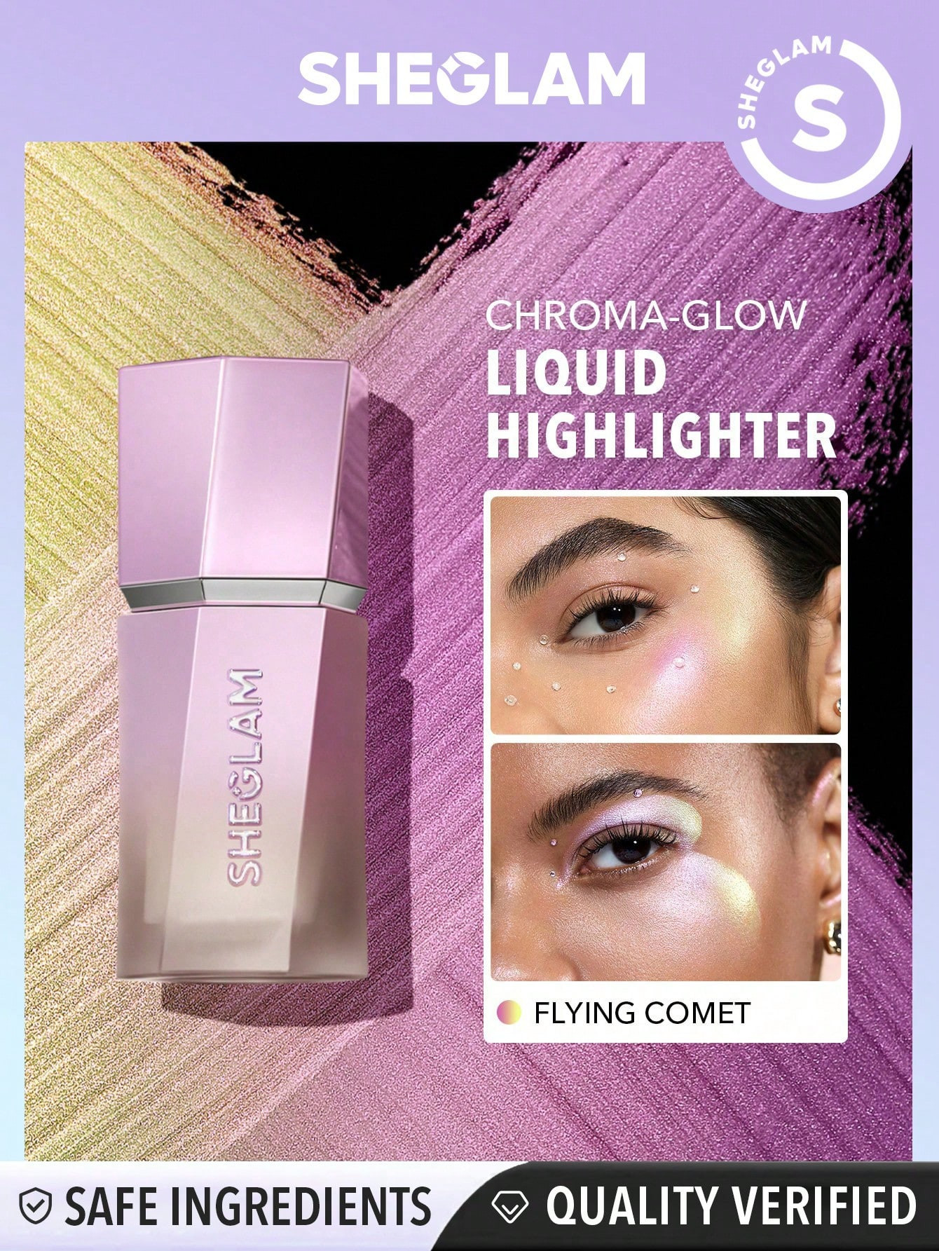 SHEGLAM Enlumineur liquide Chroma-Glow Bloom - Comète volante - 14518831