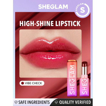 SHEGLAM Mirror Kiss High-Shine Lipstick-Vibe Check - 29924931