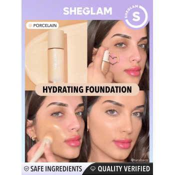 SHEGLAM Fond de Teint Hydrating Skinfinite - Porcelain - 3336196