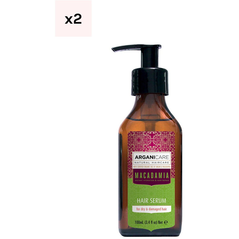 Duo de sérums réparateurs - Argan & macadamia - Cheveux secs & abîmés - 2 x 100 ml - 03 - 26779773