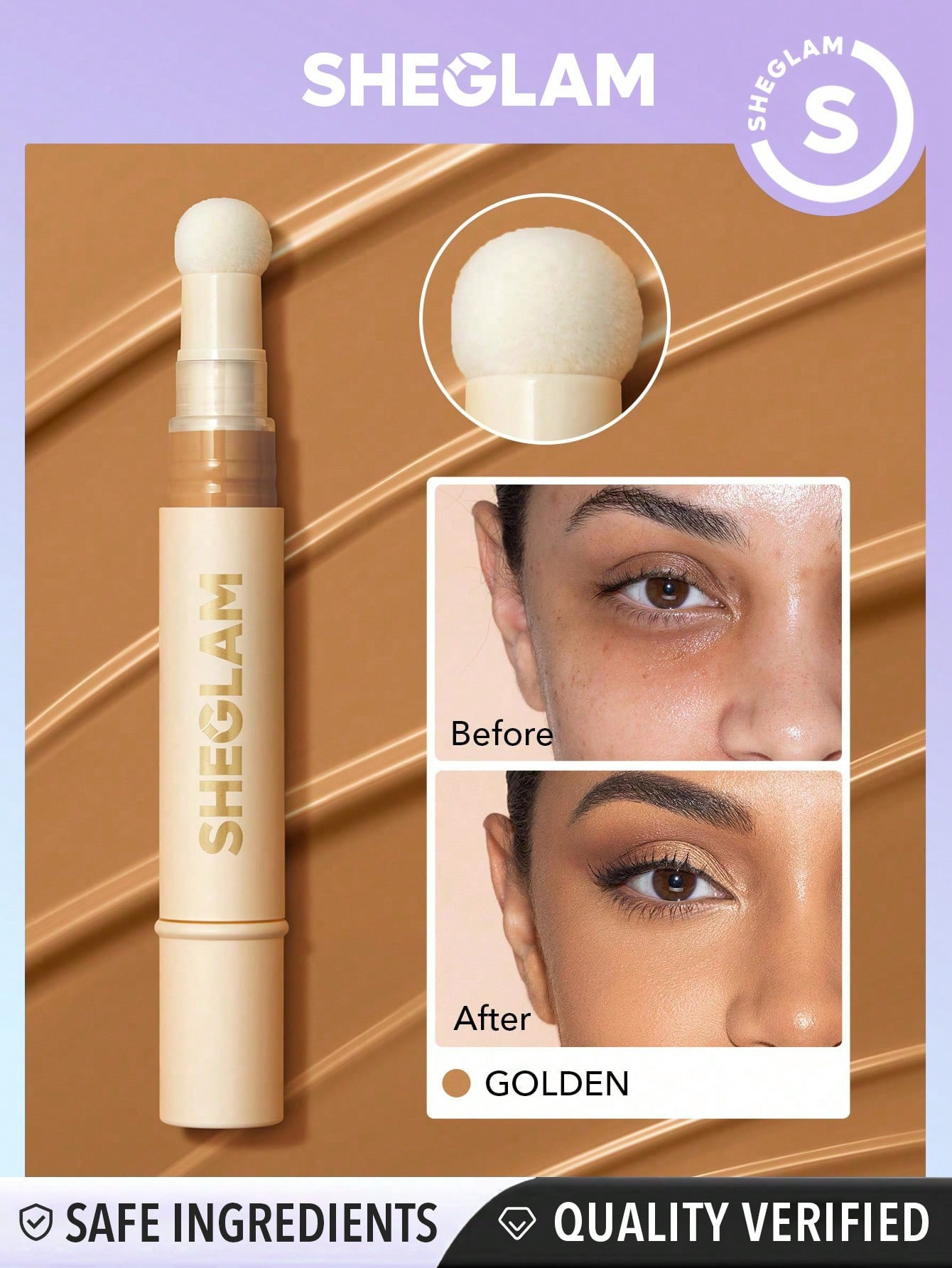 SHEGLAM Anti-cernes Complexion Boost-Golden - 20536587