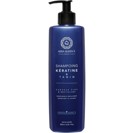 Shampoing souplesse & brillance - Kératine & tanin - Cheveux fins & dévitalisés - 500 ml - 03 - 26809167