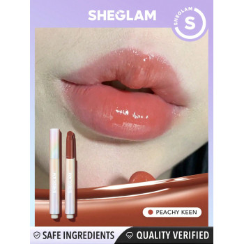 SHEGLAM Stick à lèvres repulpant Pout-Perfect Shine-Peachy Keen - 21116000