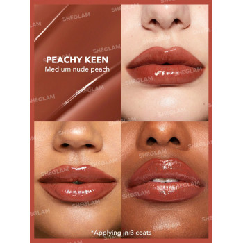 SHEGLAM Stick à lèvres repulpant Pout-Perfect Shine-Peachy Keen - 21116000