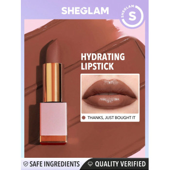 SHEGLAM Rouge À Lèvres Creme Allure-merci, Je Viens De L'acheter 8 Couleurs Rouges À Lèvres Hydratants Brillants Aux Lèvres Adsorbant D'essence Nourrissante Soin Hydratant Pour Les Lèvres - 2776871