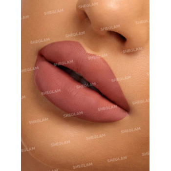 SHEGLAM Rouge À Lèvres Liquide Mat Allure - Damsel Rouge À Lèvres Longue Durée, Haute Pigmentation Nourrissant À L'huile De Tournesol Réduire Les Fines Rides Des Lèvres Soins Des Lèvres Maquillage Des Lèvres - 2369298