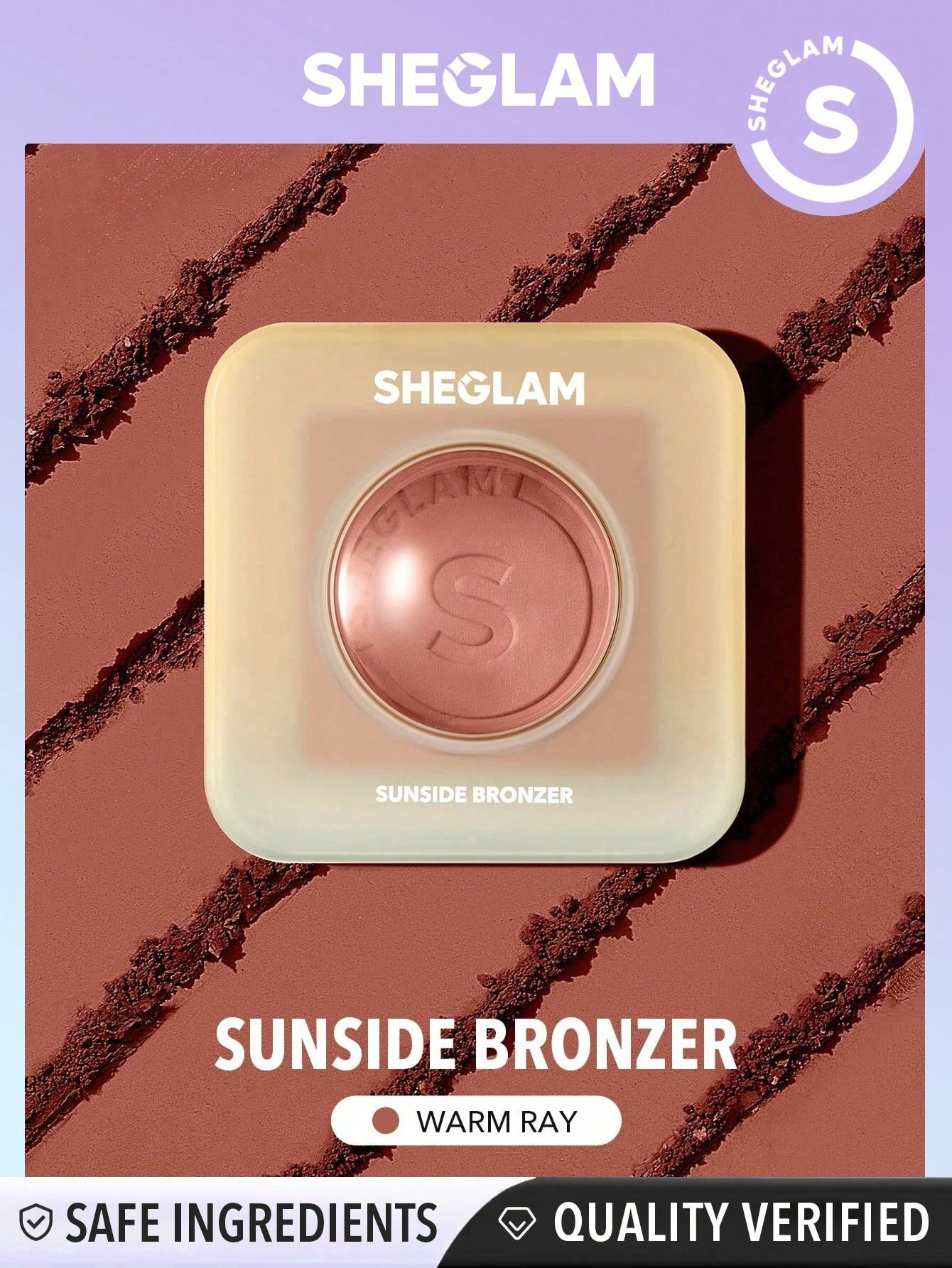 SHEGLAM Bronzer Sunside-Warm Ray - 11996250