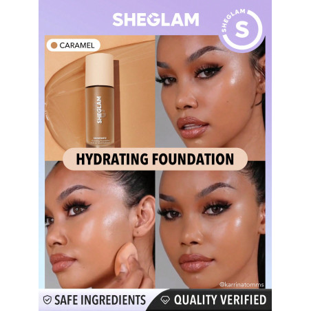 SHEGLAM Fond de Teint Hydrating Skinfinite - Caramel - 3336083