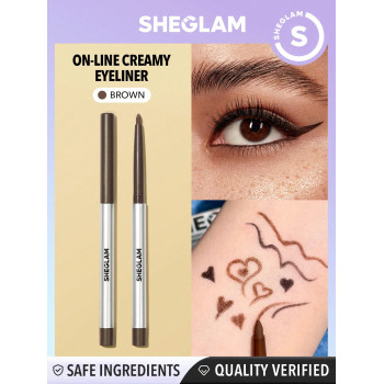 SHEGLAM Eyeliner crème On-Line-Brun - 1237242