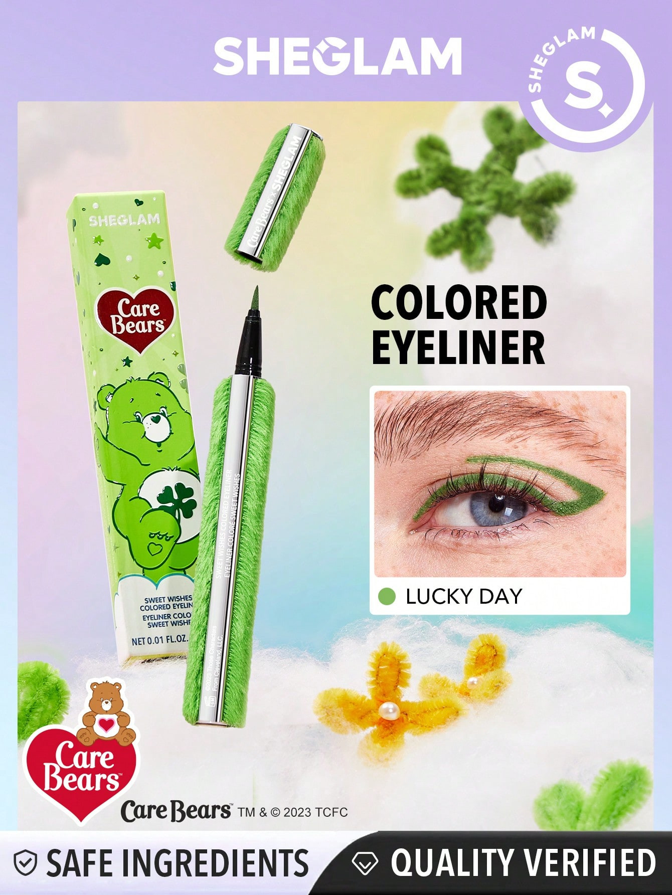 SHEGLAM X Care Bears Eyeliner coloré Sweet Wishes-Lucky Day - 24023109