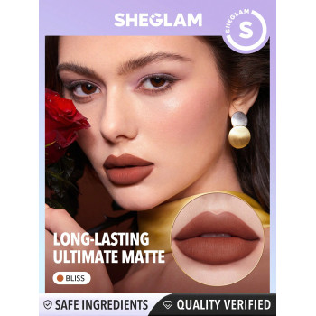 SHEGLAM Rouge à lèvres Dynamatte Boom Long-lasting Matte (Ember Rose Ver.)-Bliss - 27940261