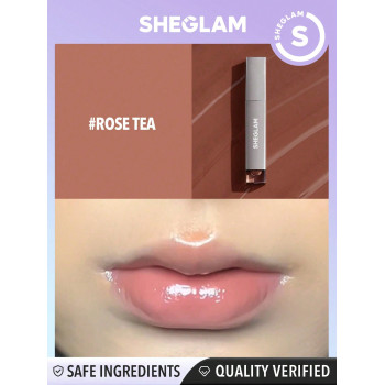 SHEGLAM Glaze Daze Brillant à lèvres-Rose Tea - 11199172