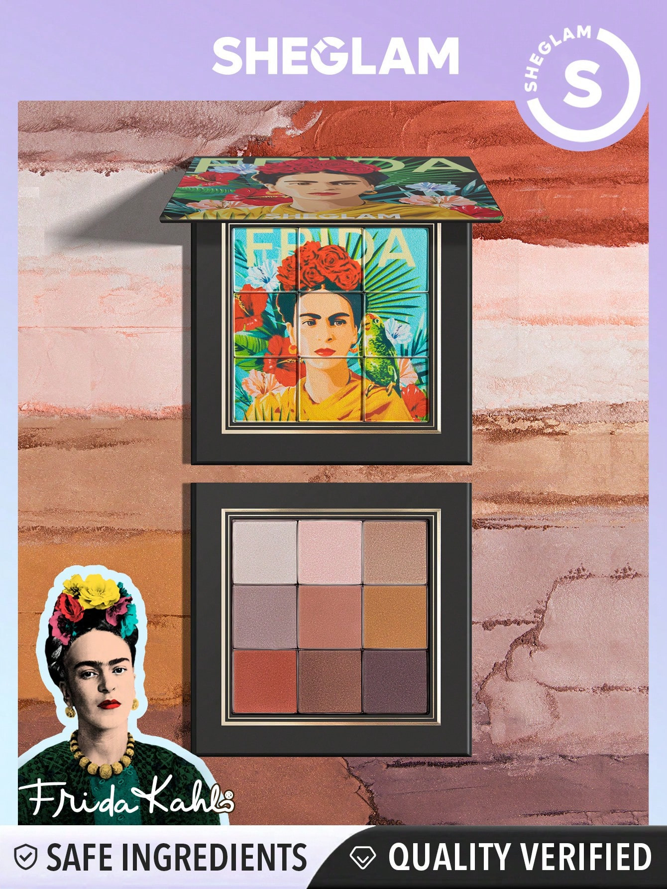 SHEGLAM Palette d'ombres à paupières Frida Kahlo x Masterpiece - 13674250