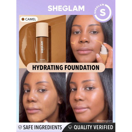 SHEGLAM Fond de Teint Hydrating Skinfinite - Camel - 3336080