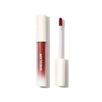 SHEGLAM Matte Allure Rouge À Lèvres Liquide-musing Longue Durée Rouge À Lèvres Haute Pigmentation Nourrissant L'huile De Tournesol Réduire Les Ridules Des Lèvres Soin Des Lèvres Maquillage Des Lèvres - 1514064