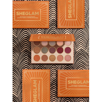 SHEGLAM Centuries Palette Palette D'ombres À Paupières Mates Et Scintillantes De 15 Couleurs Tons Neutres Et Frais Durée De Vie Longue Douceur Professionnelle Maquillage Des Yeux Cosmétiques - 1481104