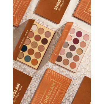 SHEGLAM Centuries Palette Palette D'ombres À Paupières Mates Et Scintillantes De 15 Couleurs Tons Neutres Et Frais Durée De Vie Longue Douceur Professionnelle Maquillage Des Yeux Cosmétiques - 1481104