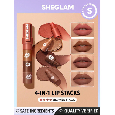 SHEGLAM Mega Lip Stacks-Petal Stack - 18366710