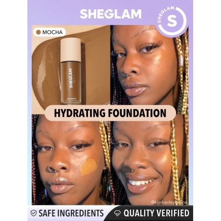 SHEGLAM Fond de Teint Hydrating Skinfinite - Mocha - 3336021