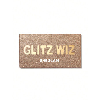 SHEGLAM Palette Glitz Wiz - Brick Lane, Palette De Fards À Paupières Métalliques Mats De 28 Couleurs, Tons Neutres Et Chauds, Fards À Paupières Professionnels Non Gras, Cosmétiques Pour Maquillage Des Yeux - 1306488