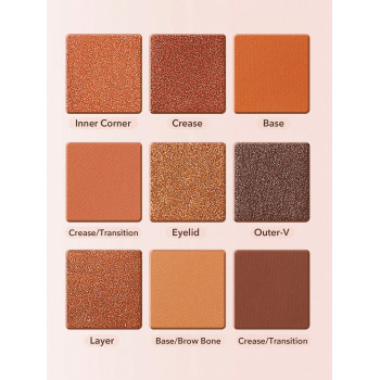 SHEGLAM Palette d'ombres à paupières Nine To Fine-Symbole de statut - 3828846