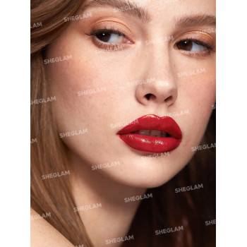 SHEGLAM Rouge À Lèvres Creme Allure - Rouge À Lèvres Hydratant 8 Couleurs, Éclat Pour Les Lèvres, Essence Nourrissante, Soin Hydratant Pour Les Lèvres - 1258075