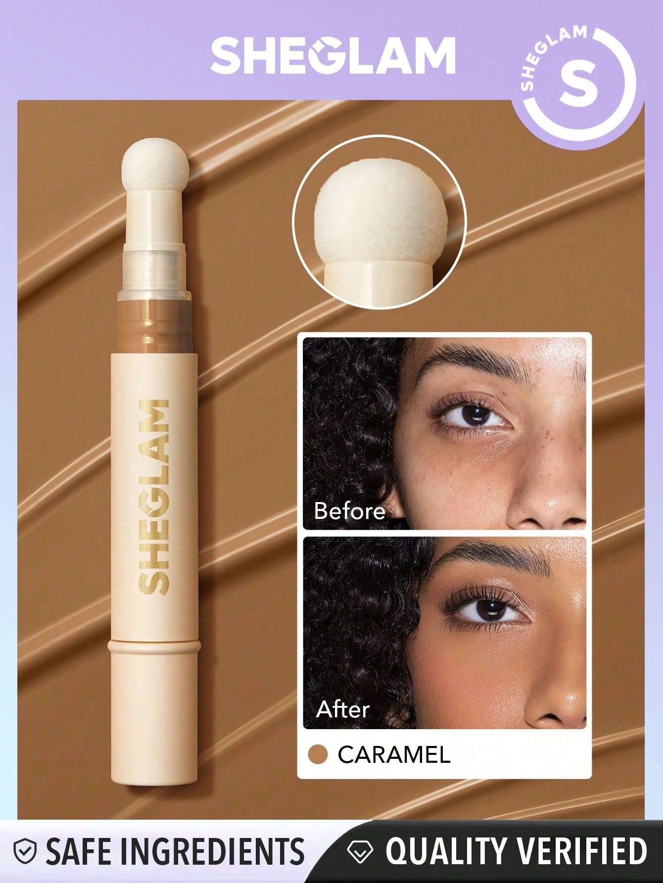 SHEGLAM Anti-cernes Complexion Boost-Caramel - 20536571