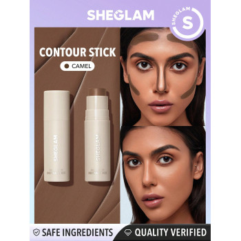 SHEGLAM Bâton De Contour En Crème De Chameau Snatch 'n' Define, Longue Tenue, Hautement Pigmenté, Antitranspirant, Sculpteur, Bronzant, Léger, Lisse Et Naturel Pour Le Maquillage Du Visage - 2845472