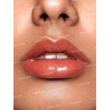 SHEGLAM Glaze Daze Brillant à lèvres-Dark Peach - 11199177