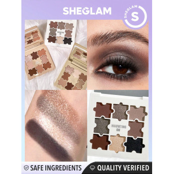 SHEGLAM Palette d'ombres à paupières Jazy Jigsaw-Mauve'ing On - 22281844