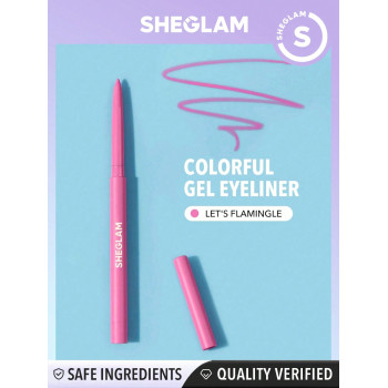 SHEGLAM Eyeliner gel coup de couleurs-Let's Flamingle - 3611271