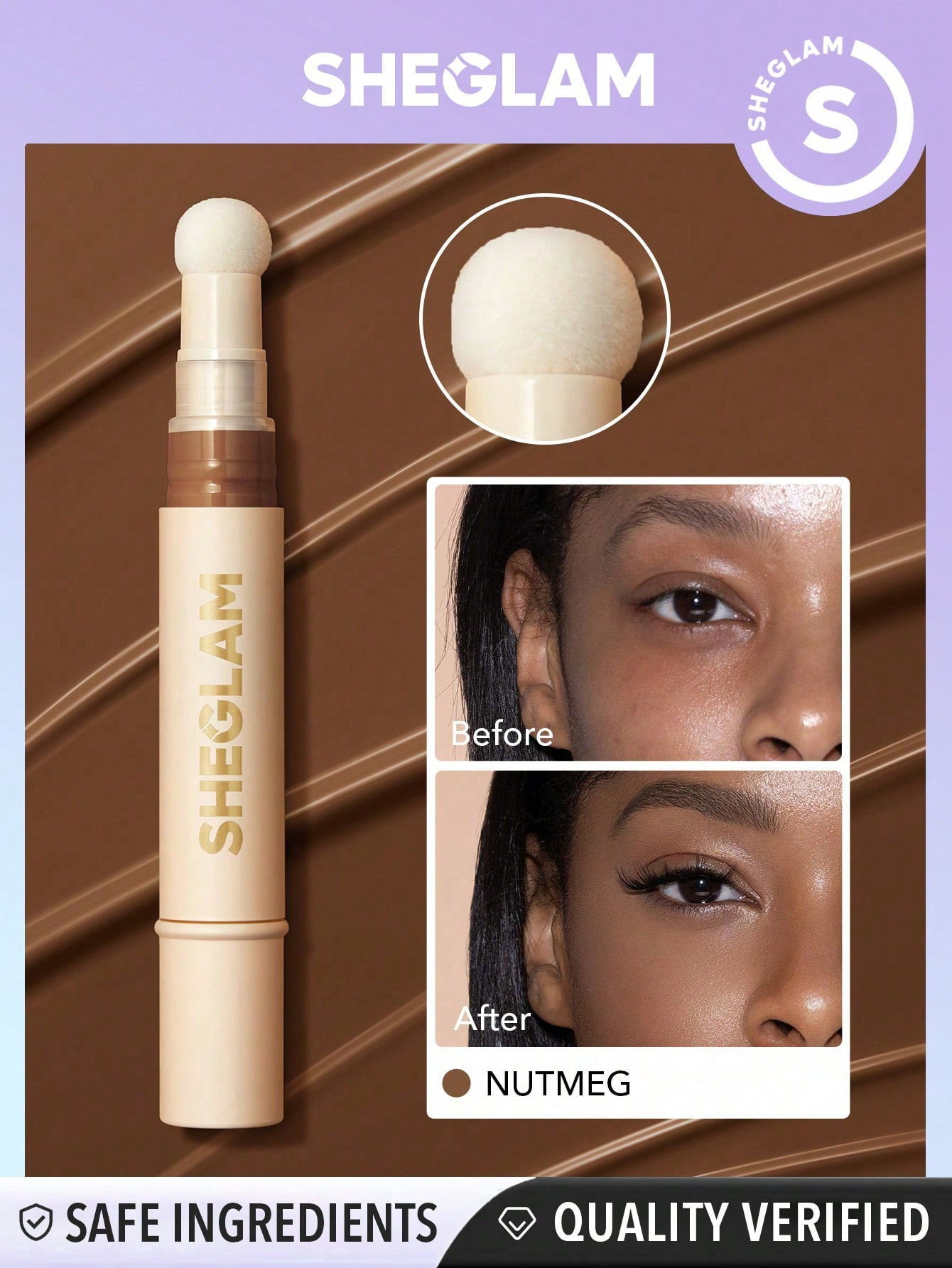 SHEGLAM Anti-cernes Complexion Boost-Nutmeg - 20536562