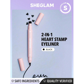 SHEGLAM Eyeliner timbre 2 en 1 cœur œil - 11340181