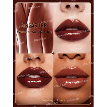 SHEGLAM Gloss à lèvres nourrissant Ember Rose Immortal Love-Treasure - 27940268