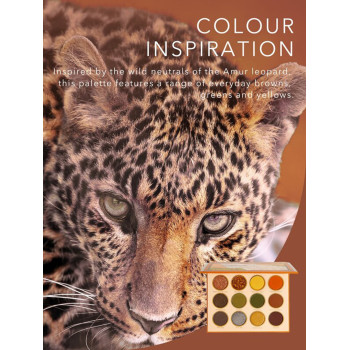 SHEGLAM Palette Ombre À Paupières Viva La Leopard 12 Couleurs, Palette D'ombres À Paupières Mates Et Brillantes, Couleur Audacieuse - Rose, Bleu, Orange, Longue Tenue, Pas De Bavure, Hautement Pigmentée, Ombre À Paupières Douce Et Lisse - 2652583