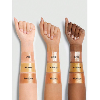 SHEGLAM Enlumineur Corporel Sunkissed - Athena Enlumineur Liquide, Scintillement Liquide, Longue Tenue, Éclaircissement Lumineux, Enlumineur Corporel Lumineux - 1230502