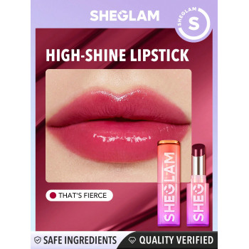 SHEGLAM Mirror Kiss High-Shine Lipstick-That's Fierce - 29925973