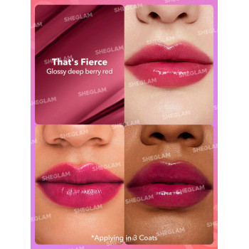 SHEGLAM Mirror Kiss High-Shine Lipstick-That's Fierce - 29925973