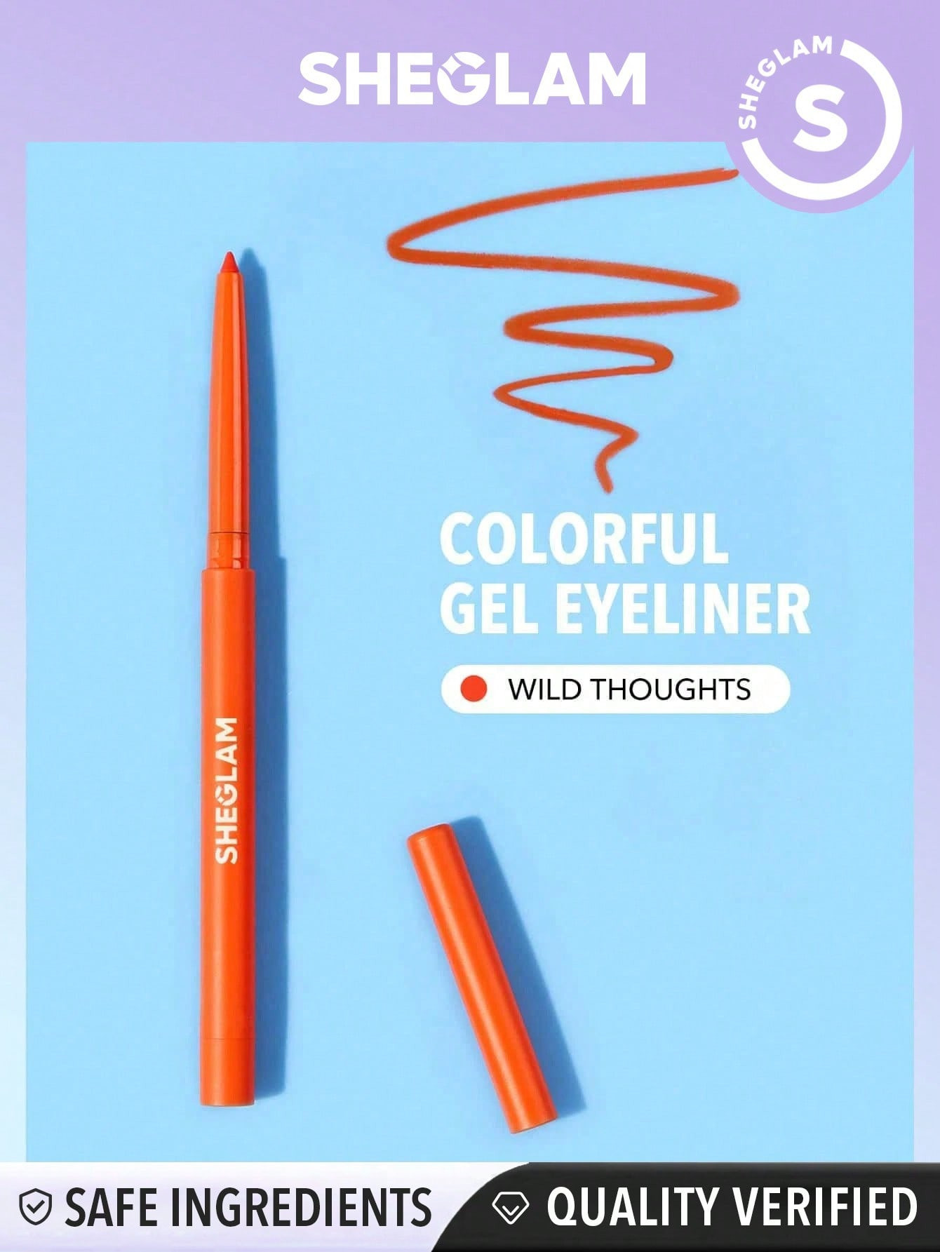 SHEGLAM Eyeliner gel coup de couleurs-Wild Thoughts - 3611446