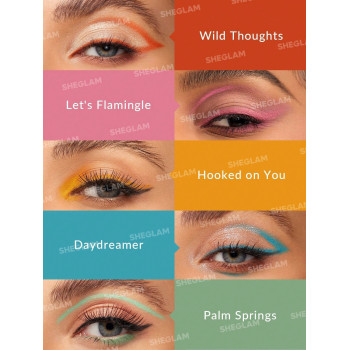 SHEGLAM Eyeliner gel coup de couleurs-Wild Thoughts - 3611446