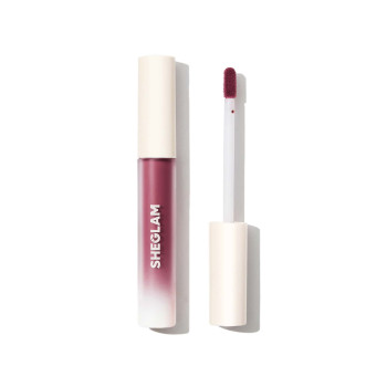 SHEGLAM Rouge À Lèvres Liquide Mat Allure - Vineyard, Rouge À Lèvres Haute Pigmentation Longue Tenue, Nourrissant À L'huile De Tournesol, Réduisant Les Fines Lignes Des Lèvres, Soins De La Lèvre - 1306500